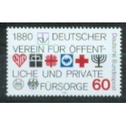 Alemania Federal - 887 - GERMANY 1980 100º Aniv. Unión de asistencias públicas y privadas Lujo
