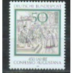 Alemania Federal - 892 - GERMANY 1980 450º Aniv. Confesión de Augsbourg Lujo Alemania Federal - 892 - GERMANY 1980 450º Aniv. Confesión de Augsbourg Lujo