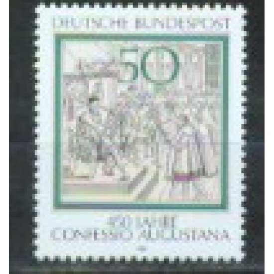 Alemania Federal - 892 - GERMANY 1980 450º Aniv. Confesión de Augsbourg Lujo