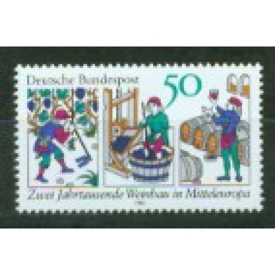 Alemania Federa - 909 - GERMANY 1980 Bimilenario de la viticultura en Europa central Lujo