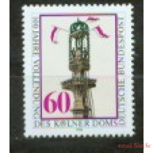 Alemania Federal - 910 - GERMANY 1980 100 Aniv. del la catedral de Colonia Lujo