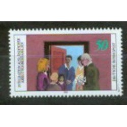 Alemania Federal - 918 - GERMANY 1981 Integracion de las familias de trabajadores extrangeros Lujo Alemania Federal - 918 - GERMANY 1981 Integracion de las familias de trabajadores extrangeros Lujo
