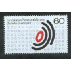 Alemania Federal - 920 - GERMANY 1981 Oficina europea de patentes Lujo Alemania Federal - 920 - GERMANY 1981 Oficina europea de patentes Lujo