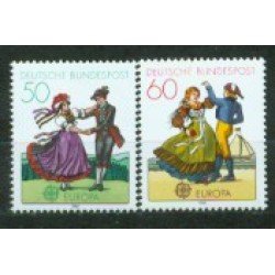 Alemania Federal - 928/29 - GERMANY 1981 Europa-Folklore- Lujo Alemania Federal - 928/29 - GERMANY 1981 Europa-Folklore- Lujo