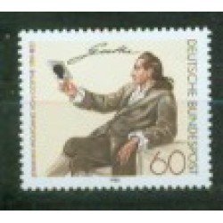 Alemania Federal - 953 - GERMANY 1982 150º Aniv. muerte de Goethe Lujo Alemania Federal - 953 - GERMANY 1982 150º Aniv. muerte de Goethe Lujo