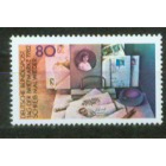 Alemania Federal - 986 - GERMANY 1982 Día del sello -leyenda-Lujo
