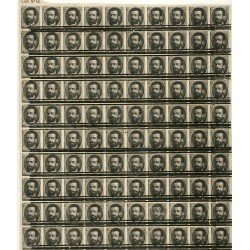 España Spain Variedad 129pn 1872 Prueba Bloque de 100 España Spain Variedad 129pn 1872 Prueba Bloque de 100