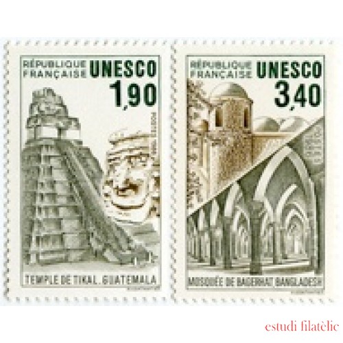 France Francia Servicios 91/92 1986 UNESCO Patrimonio Universal Lujo