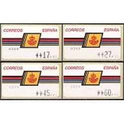 ATMs - Térmicos 1992/7 - E1 - Emblema Correos margo grueso