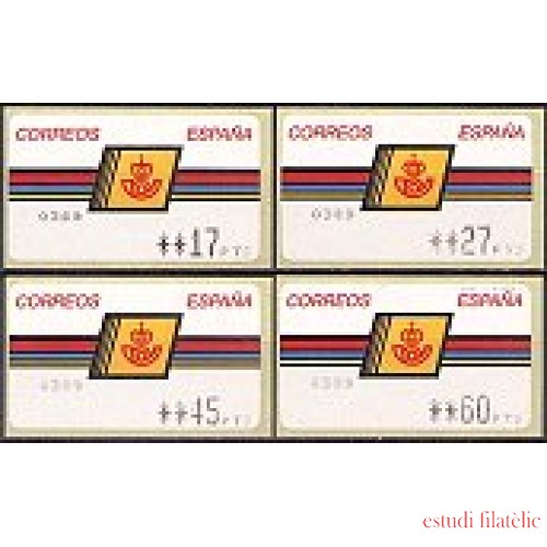 ATMs - Térmicos 1992/7 - E1 - Emblema Correos margo grueso