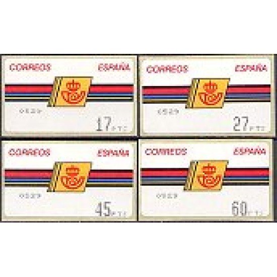 ATMs - Térmicos 1992/7 - E2 - Emblema de Correos marco fino ATMs - Térmicos 1992/7 - E2 - Emblema de Correos marco fino