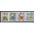 VAR1/S  Alemania Berlín  Nº 335/38  1970  Sorteo benéfiico-marionetas-Lujo
