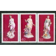 Alemania Berlín - 442-44 - 1974 DEUTSCHE  Porcelanas de Berlín Lujo