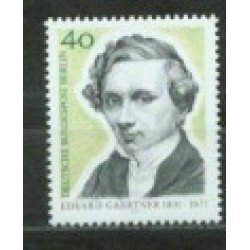 Alemania Berlín - 504 - 1977 DEUTSCHE Cent. muerte Eduard Gaertner Lujo Alemania Berlín - 504 - 1977 DEUTSCHE Cent. muerte Eduard Gaertner Lujo