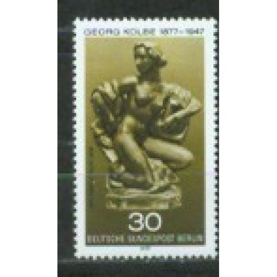 Alemania Berlín - Correo ordinario - AB00509 - 1977 DEUTSCHE Cent. del escultor G. Kolbe Lujo