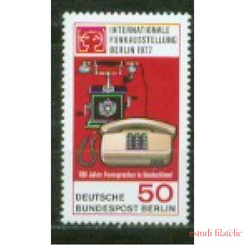  Alemania Berlín - 512 - 1977 DEUTSCHE Exp. inter. de las comunicaciones Lujo
