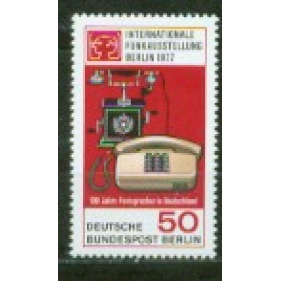 Alemania Berlín - 512 - 1977 DEUTSCHE Exp. inter. de las comunicaciones Lujo