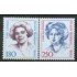 Alemania Berlín - 805/06 - 1989  DEUTSCHE Serie mujeres de la história alemana Lujo