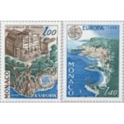 Monaco - 1139/40 - 1978 Europa Lujo