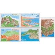 Monaco - 1147/51 - 1978 Sitios y monumentos Lujo