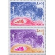 Monaco - 1249/50 - 1980 Navidad-Lujo