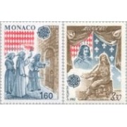 Monaco - 1322/23 - 1982 Europa-hechos históricos Lujo