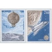 Monaco - 1365/66 - 1983 Europa-grandes obras del genio humano-Lujo