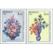 Monaco - 1448/49 - 1984 Concurso inter. de ramos-Monte-Carlo-Lujo