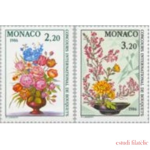 Monaco - 1497/98 - 1985 Concurso inter. de ramos Monte-Carlo Lujo