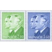 Monaco - 1589/90 - 1987 Serie-Rainiero III y Alberto-Lujo