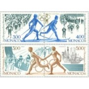 Monaco - 1770/73 - 1991 Serie pre-olímpica-Albertville y Barcelona