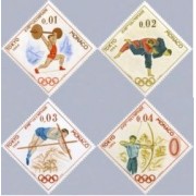 Monaco - 654/57 - 1964 JJOO de Tokyo-disciplinas-Lujo