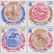 Monaco - 890/93 - 1972 XXª  Olimpiada-Munich