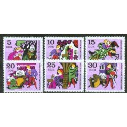 Alemania Oriental - 1238/43 - GERMANY 1970 Imágenes de cuento alemán Lujo Alemania Oriental - 1238/43 - GERMANY 1970 Imágenes de cuento alemán Lujo