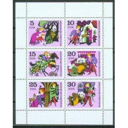 Alemania Oriental - 1238/43H - GERMANY 1970 Imágenes del cuento Pequeño hermano, pequeña hermanaMini-hojita 6 sellos Lujo Alemania Oriental - 1238/43H - GERMANY 1970 Imágenes del cuento Pequeño hermano, pequeña hermanaMini-hojita 6 sellos Lujo