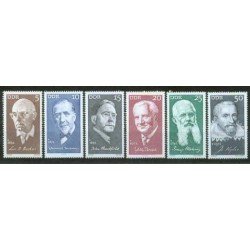 Alemania Oriental - 1337/42 - GERMANY 1971 Personalidades Lujo Alemania Oriental - 1337/42 - GERMANY 1971 Personalidades Lujo