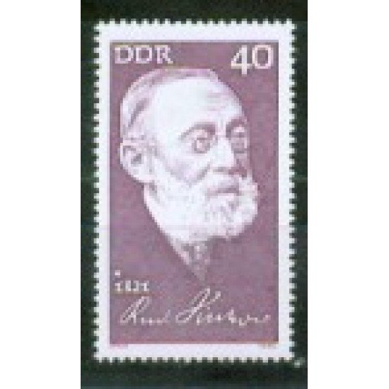 Alemania Oriental - 1397 - GERMANY 1971 150º Aniv. de Rudolf  Virchow Lujo