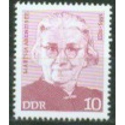 Alemania Oriental - 1693 - GERMANY 1975 Martha Arendsee-mov. obrero alemán-Lujo Alemania Oriental - 1693 - GERMANY 1975 Martha Arendsee-mov. obrero alemán-Lujo