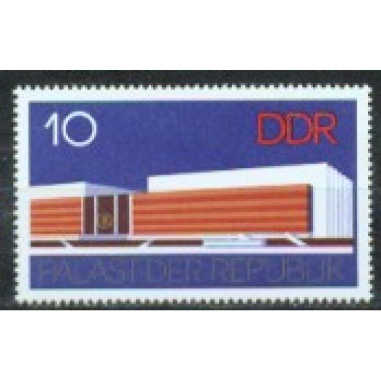 Alemania Oriental - 1799 - GERMANY 1976 Inauguración del palacio de la república en Berlín Lujo Alemania Oriental - 1799 - GERMANY 1976 Inauguración del palacio de la república en Berlín Lujo