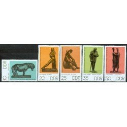 Alemania Oriental - 1817/21 - GERMANY 1976 Artes plásticas del museo de Berlín Lujo Alemania Oriental - 1817/21 - GERMANY 1976 Artes plásticas del museo de Berlín Lujo