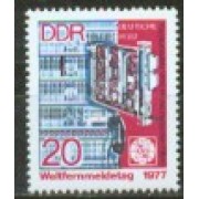 Alemania Oriental - 1896 - GERMANY 1977 Día inter. de las telecomunicaciones Lujo