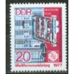 Alemania Oriental - 1896 - GERMANY 1977 Día inter. de las telecomunicaciones Lujo Alemania Oriental - 1896 - GERMANY 1977 Día inter. de las telecomunicaciones Lujo