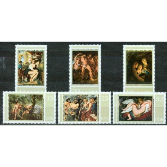 Alemania Oriental - 1905/10 - GERMANY 1977 400º Aniv. de Rubens Lujo Alemania Oriental - 1905/10 - GERMANY 1977 400º Aniv. de Rubens Lujo