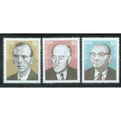 Alemania Oriental - 1935/37 - GERMANY 1977 Personalidades del mov. obrero alemán Lujo Alemania Oriental - 1935/37 - GERMANY 1977 Personalidades del mov. obrero alemán Lujo