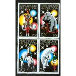 Alemania Oriental - 2034/37 - GERMANY 1978 Arte del circo en la RDA Lujo Alemania Oriental - 2034/37 - GERMANY 1978 Arte del circo en la RDA Lujo