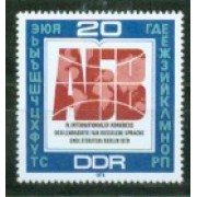 Alemania Oriental - 2108 - GERMANY 1979 IV Congreso de prof. y literatos de la lengua Lujo