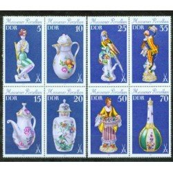 Alemania Oriental - 2127/34 - GERMANY 1979 Porcelanas Lujo Alemania Oriental - 2127/34 - GERMANY 1979 Porcelanas Lujo