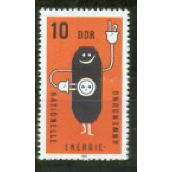 Alemania Oriental - 2257 - GERMANY 1981 Ahorro de energía Lujo