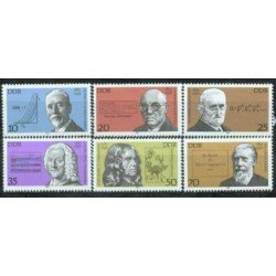 Alemania Oriental - 2258/63 - GERMANY 1981 Personalidades Lujo Alemania Oriental - 2258/63 - GERMANY 1981 Personalidades Lujo