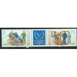 MED/S Alemania Oriental DDR Nº 2274/75A 1981 Año inter. de los discapacitados Lujo MED/S Alemania Oriental DDR Nº 2274/75A 1981 Año inter. de los discapacitados Lujo